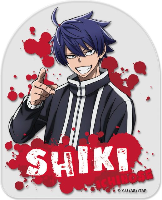 Tougen Anki - Shiki Ichinose Transparent Car Sticker 5.4″Wx6.7″H