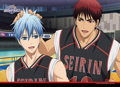 Kuroko'S Basketball S3 - Kuroko & Kagami Fabric Poster