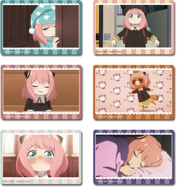 Spy X Family - Ep07 Anya Cute Screenshot Die-Cut Sticker Set