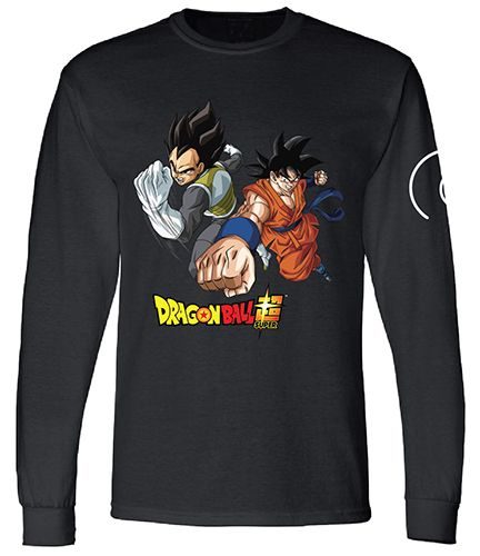 Dragon Ball Super - Goku & Vegeta Men'S Long Sleeve T-Shirt S