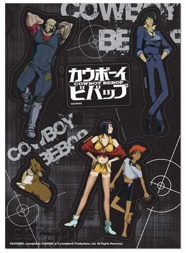 Cowboy Bebop - Spike Group Sticker Set