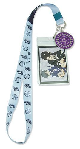 Black Butler: Book Of Circus | Ciel & Sebastian - Sebastian's Contract Sigil Charm | Lanyard
