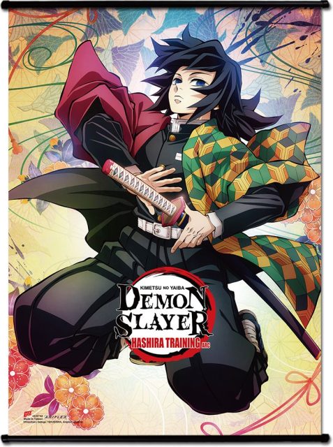 Demon Slayer Tv4 - Giyuu Teaser Art Wall Scroll