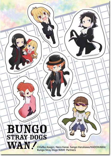 Bungo Stray Dogs Wan-Groups-B-Sticker-Set