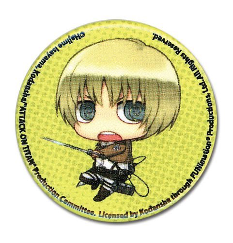 Attack On Titan - Sd Armin Button 1.25″
