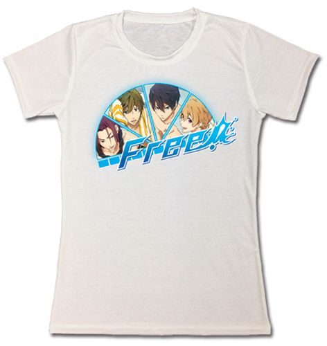 Free Haruka. Makoto, Nagis, & Rin Jrs T-Shirt Xxl