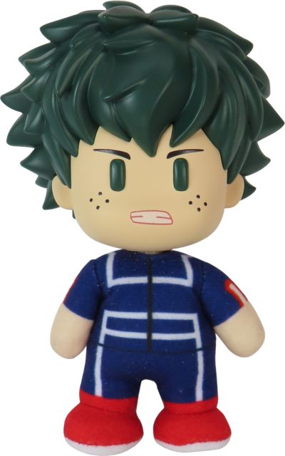 My Hero Academia S2 - Deku Sportswear Plastic Head Movable Plush 4.5″