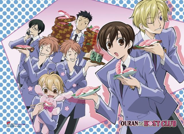 Ouran H.S Host Club - Ouran Group01 Wall Scroll