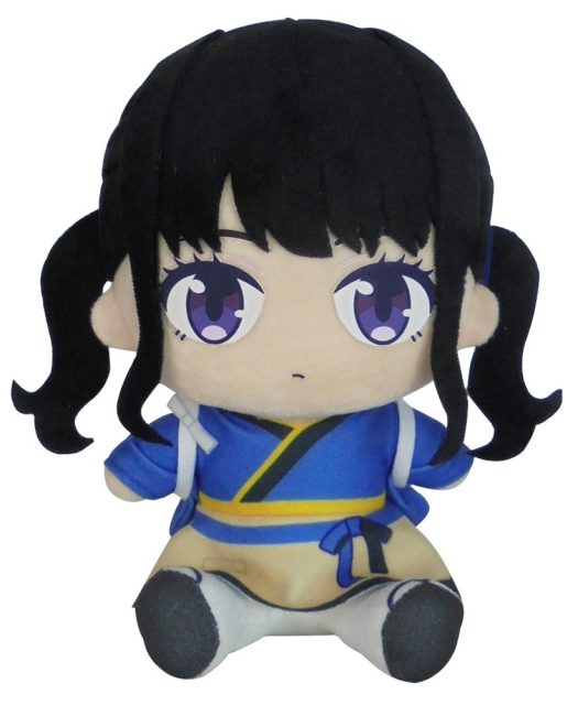 Lycoris Recoil - Takina Cafe Uniform #1 Sitting Pose Plush 7″ H
