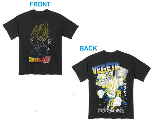 Dragon Ball Z - Super Saiyan Vegetra Black T-Shirt Xl