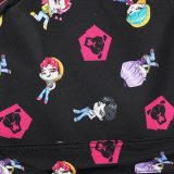 KPop Demon Hunters | Saja Boys Members (Chibi) | 16.5″ Black Mini-Backpack picture 3