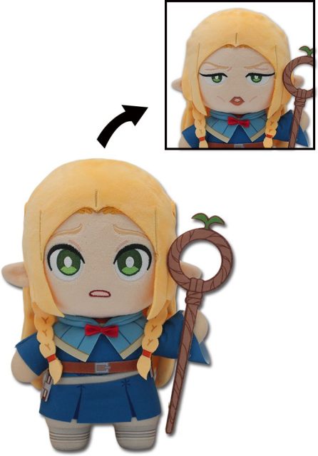 Delicious In Dungeon - Marcille Donato Change Face Plush 8″H