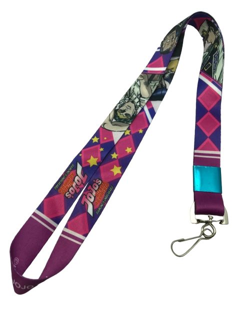 Jojo S3 - Group Character Square Line Pattern Lanyard
