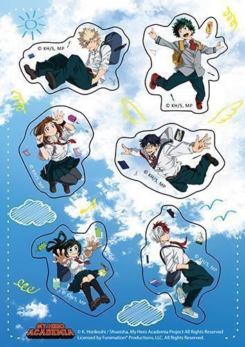 My Hero Academia - S3 | Artwork F | Sticker Set
