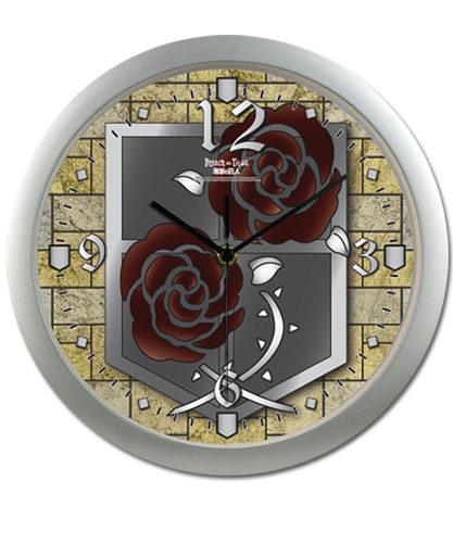 Attack On Titan - Garrison Regiment Wall Clock