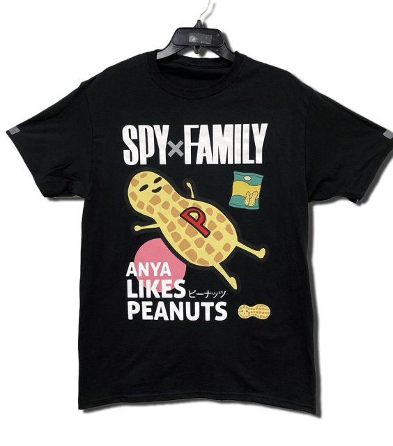 Spy X Family - Anya Likes Peanuts #B Men'S T-Shirt L