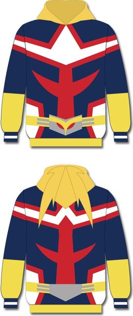 My Hero Academia - All Might Golden Age Cosplay Hoodie L
