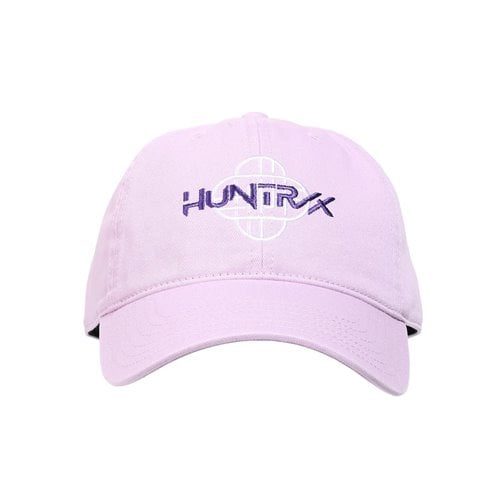 KPop Demon Hunters | Huntrix Logo (White & Purple) | Pink Hat