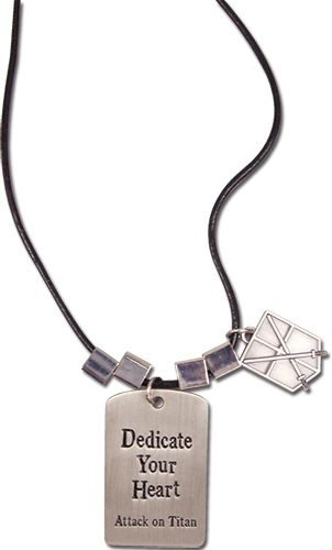 Attack On Titan - Scout With Metal Tag Necklace