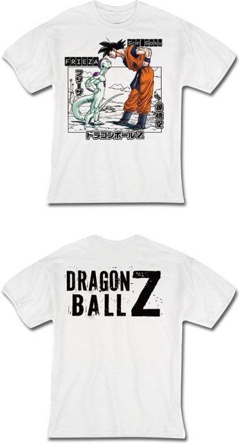 Dbz - Goku & Frieza White Men'S T-Shirt - 2Xl