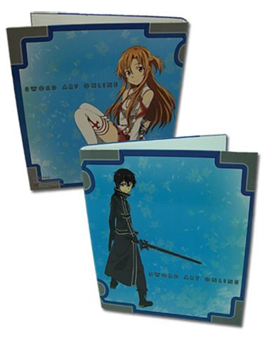 Sword Art Online Kirito & Asuna Binder