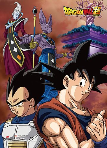 Dragon Ball Super - Battle Of Gods Group 12 Wall Scroll