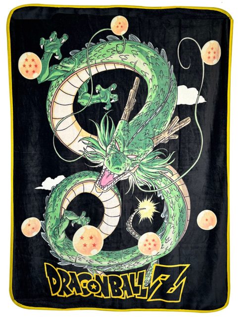 Dbz - Shenron Theme Throw Blanket