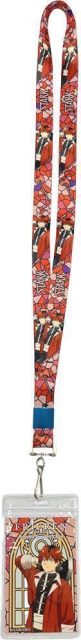 Frieren | Stark - Stained Glass Background | Lanyard