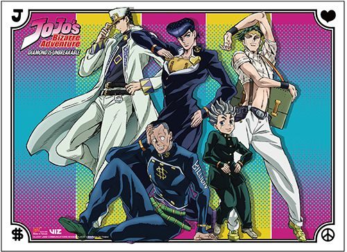 Jojo - S3 Characters Group High-End Wall Scroll