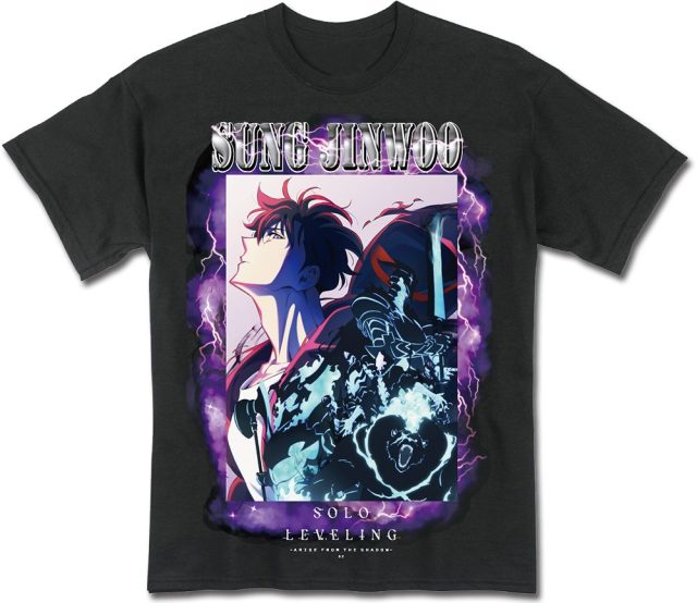 Solo Leveling S2 – Sung Jinwoo And Shadow Army Black Men'S T-Shirt M