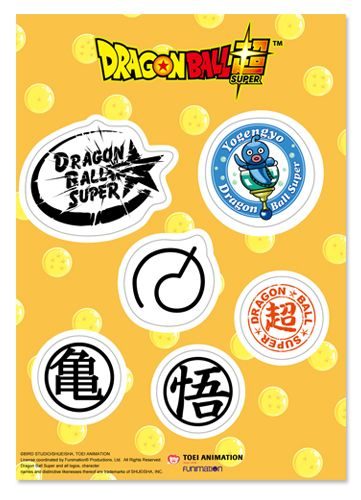 Dragon Ball Super - Icon Sticker Set