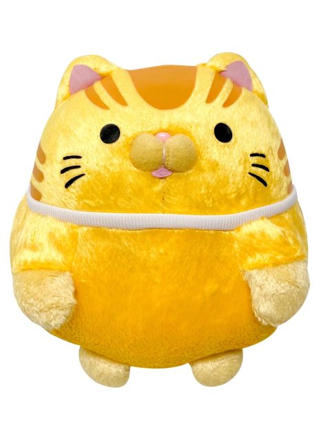 Miscellaneous | Chubby Cat (Orange) | 5″ Plush
