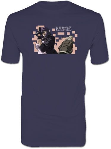 Ghost In The Shell - Motoko Men'S Screen Print T-Shirt S