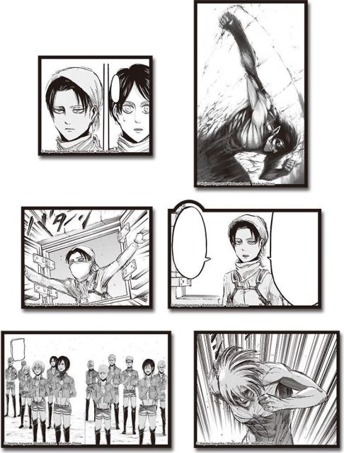 Attack On Titan (Manga) | Vol 5 | Die-Cut Sticker Set