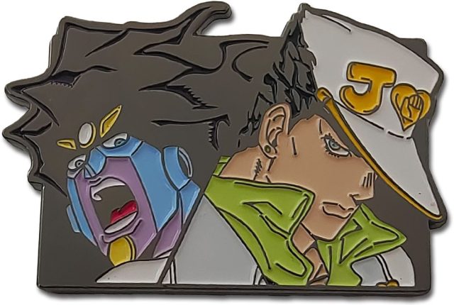 Jojo S3 - Jotaro And Star Platinum Pin