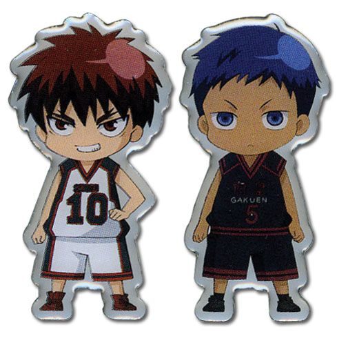 Kuroko'S Basketball - Taiga And Aomine Sd Metal Pin