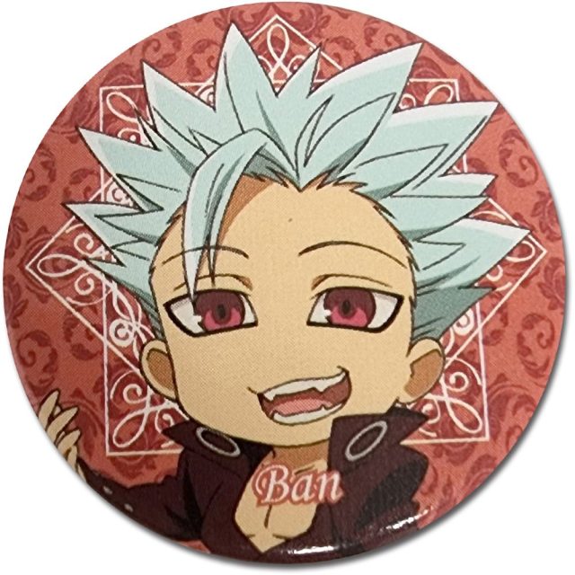 The Seven Deadly Sins - Ban Button 1.25″