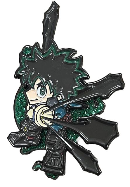 My Hero Academia S6 - Deku Black Whips Sd Spinning Pinsart