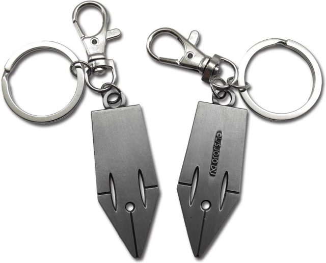 Jojo - Diamond Is Ubreakable Rohan Kishibe Earrings Metal Keychain