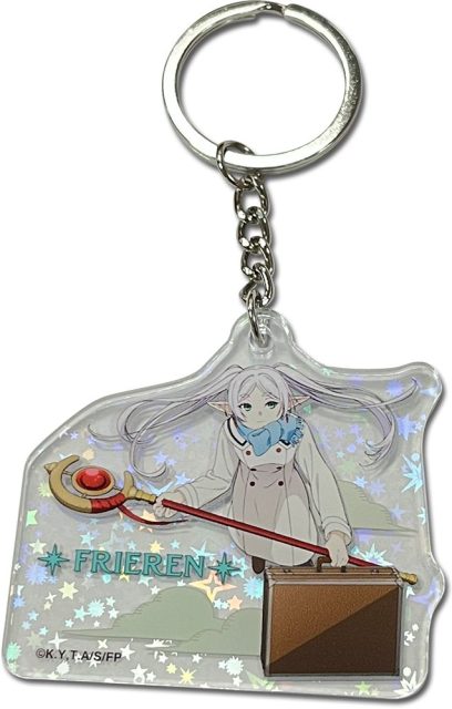 Frieren Beyond Journey'S End - Frieren Flying Laser Acrylic Keychain
