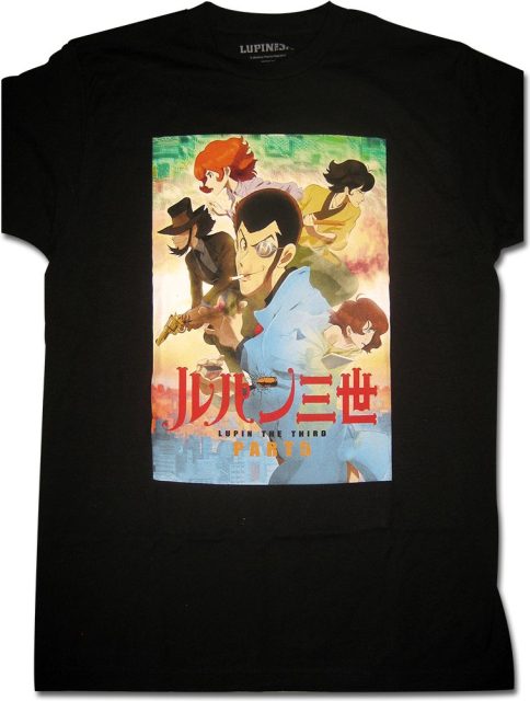 Lupin The Third- Part 5- Key Art- Adult T-Shirt M