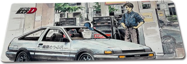 Initial D Manga - Takumi Color Artworks #01 Mouse Pad
