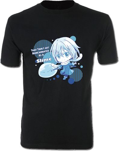That Time I Got Reincarnated As A Slime | Rimuru (Chibi) | Men's Black T-Shirt