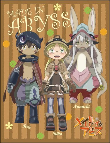 Made In Abyss - Group Sublimated Throw Blanket