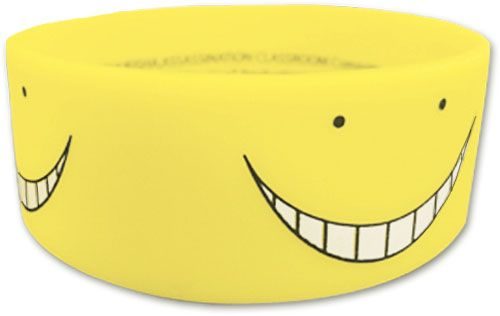 Assassination Classroom - Yellow Koro Sensei Pvc Wristband