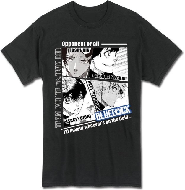 Blue Lock (Comic) - Team Red Vs. Team White Men'S T-Shirt 2Xl