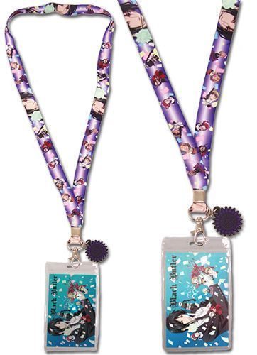Black Butler | Celebration Key Art - Sebastian's Contract Sigil Charm | Lanyard
