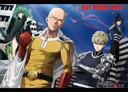 One Punch Man - Group 04 Wall Scroll