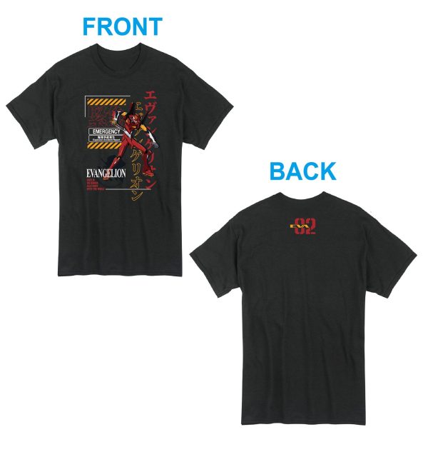Evangelion New Movie - Eva 02 Men'S T-Shirt M