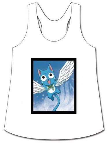 Fairy Tail - Flying Cat Tank Top Xl